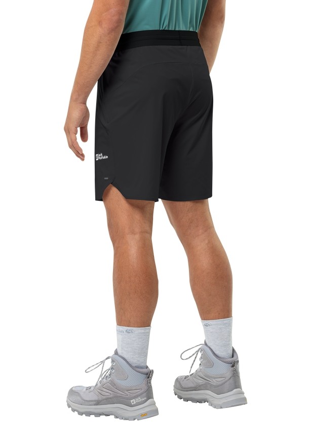 Jack Wolfskin Prelight Chill Korte Broek Heren Zwart | 57369643