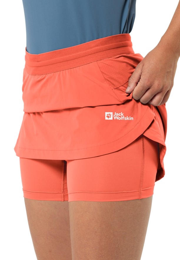 Jack Wolfskin Prelight Chill Korte Rok Dames Oranje | 98434347