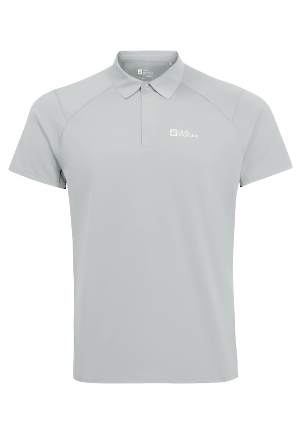 Jack Wolfskin Prelight Chill Poloshirt Heren Grijs | 82649838