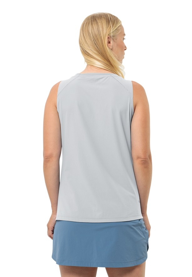 Jack Wolfskin Prelight Chill Tanktop Dames Grijs | 73224990