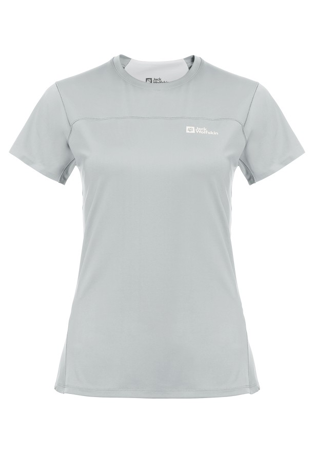 Jack Wolfskin Prelight Chill T-shirts Dames Grijs | 33357137