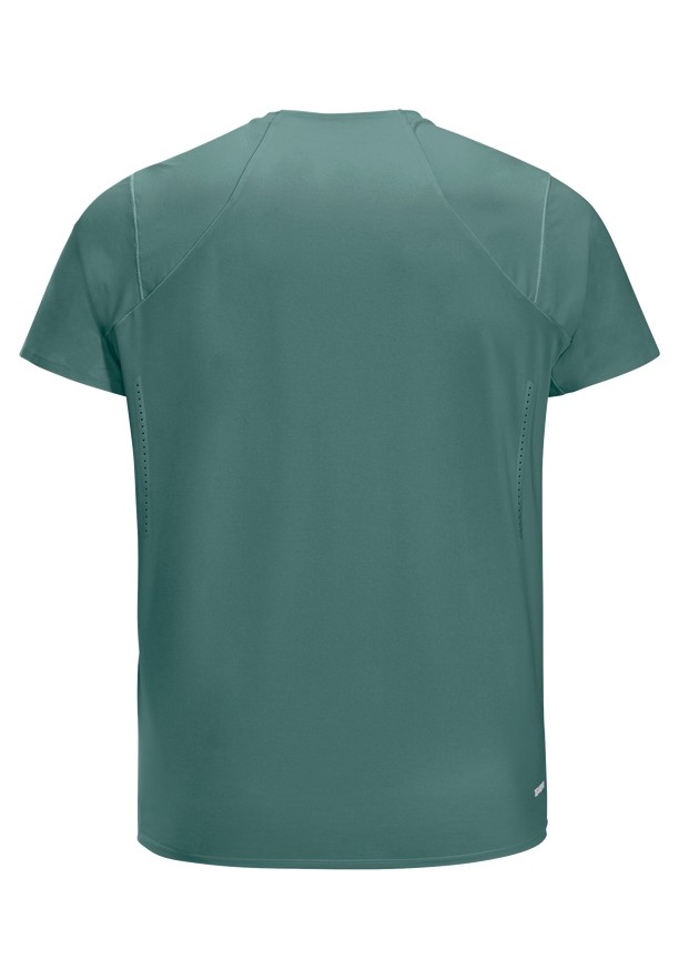 Jack Wolfskin Prelight Chill T-shirts Heren Groen | 81506180
