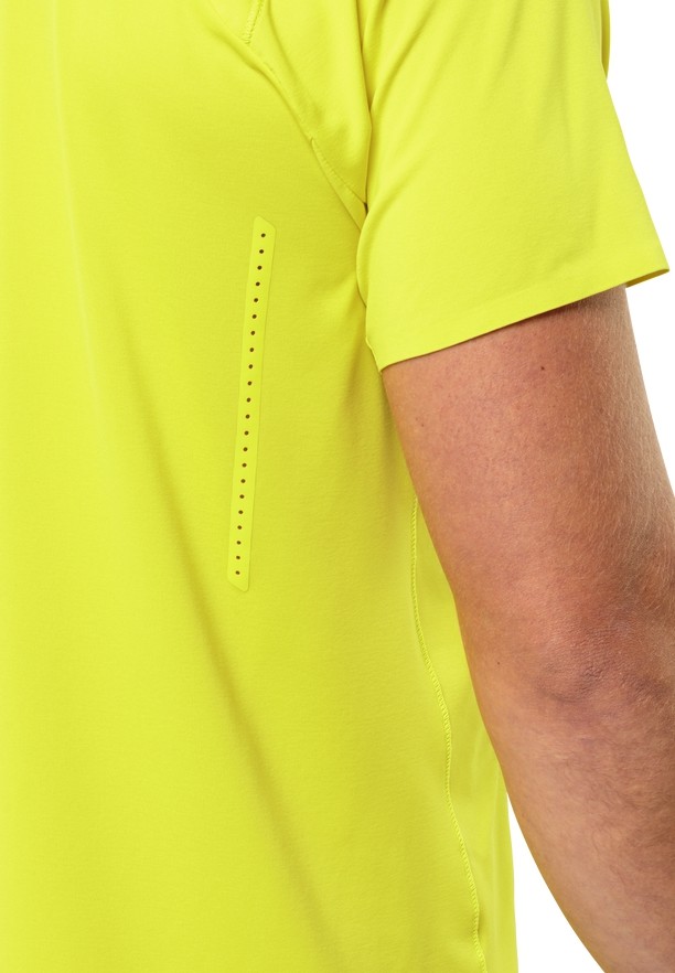 Jack Wolfskin Prelight Chill T-shirts Heren Geel | 77704899