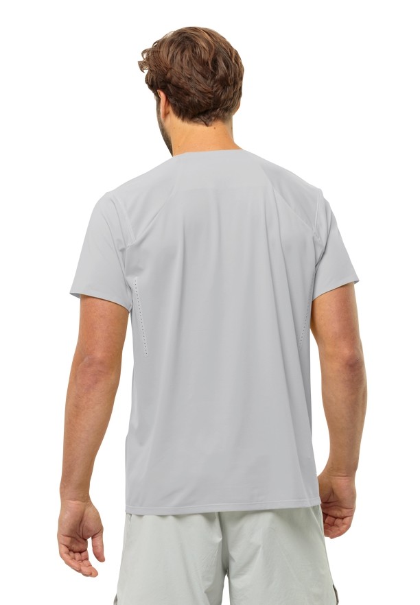Jack Wolfskin Prelight Chill T-shirts Heren Grijs | 63832445