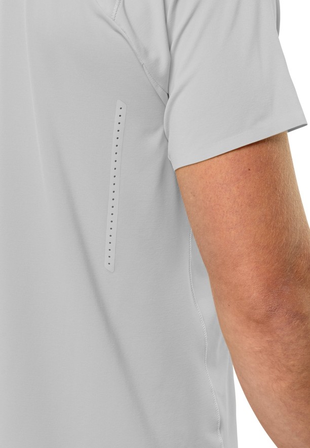 Jack Wolfskin Prelight Chill T-shirts Heren Grijs | 63832445