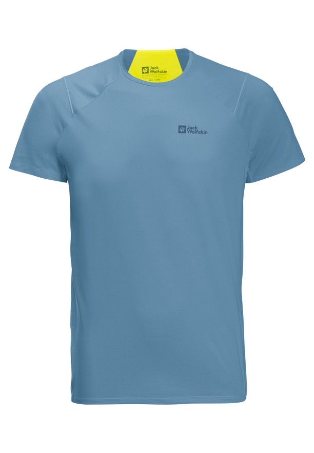 Jack Wolfskin Prelight Chill T-shirts Heren Blauw | 30919252