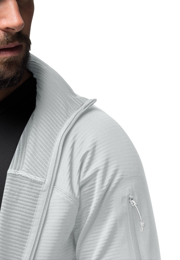 Jack Wolfskin Prelight Fz Fleece Jassen Heren Grijs | 93613579