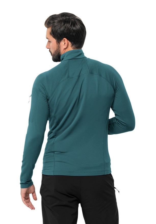 Jack Wolfskin Prelight Fz Fleece Jassen Heren Turquoise | 82382908