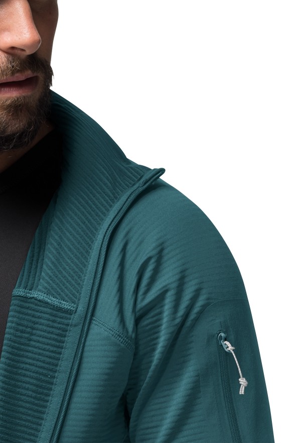 Jack Wolfskin Prelight Fz Fleece Jassen Heren Turquoise | 82382908