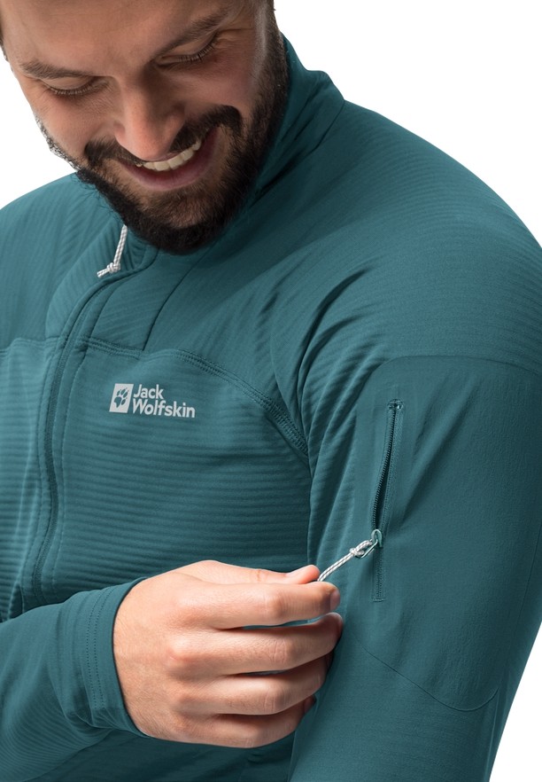 Jack Wolfskin Prelight Fz Fleece Jassen Heren Turquoise | 82382908