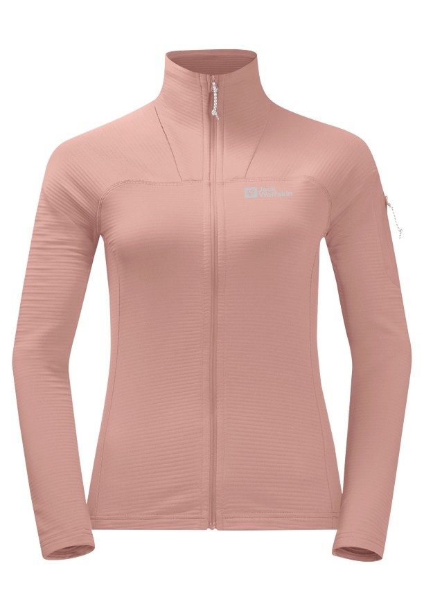 Jack Wolfskin Prelight Fz Fleece Jassen Dames Roze | 58699868