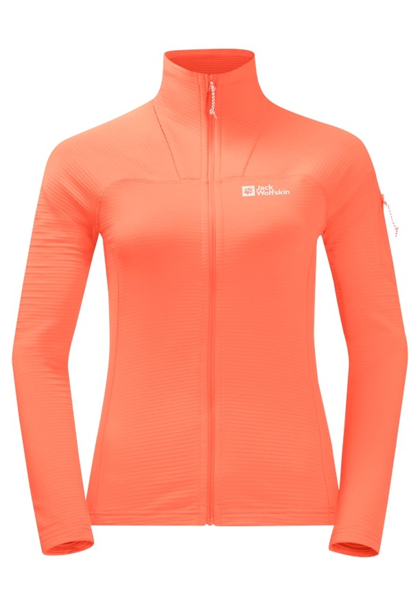 Jack Wolfskin Prelight Fz Fleece Jassen Dames Oranje | 17948687
