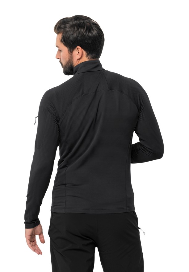Jack Wolfskin Prelight Fz Fleece Jassen Heren Zwart | 32396263