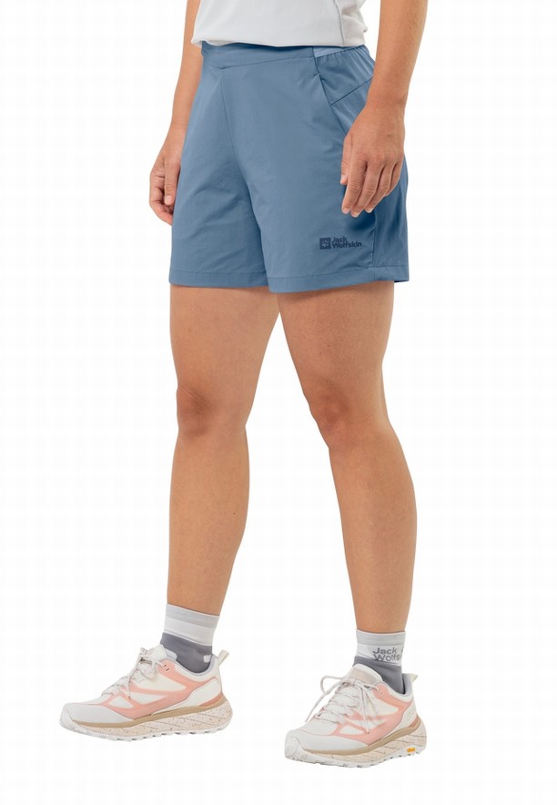 Jack Wolfskin Prelight Korte Broek Dames Blauw | 38891274
