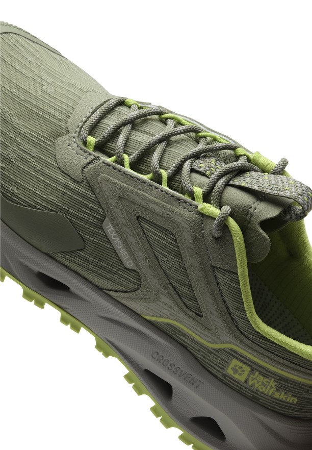 Jack Wolfskin Prelight Texashield Low Wandelschoenen Dames Grijs | 89973855