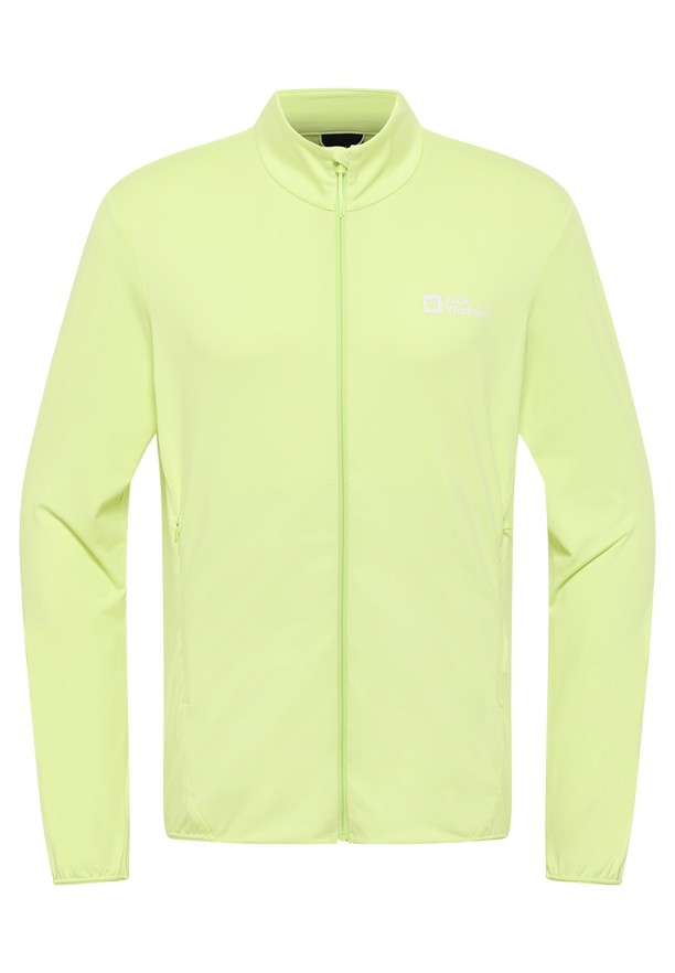 Jack Wolfskin Prelight Trail Fz Jassen Heren Geel | 66005787