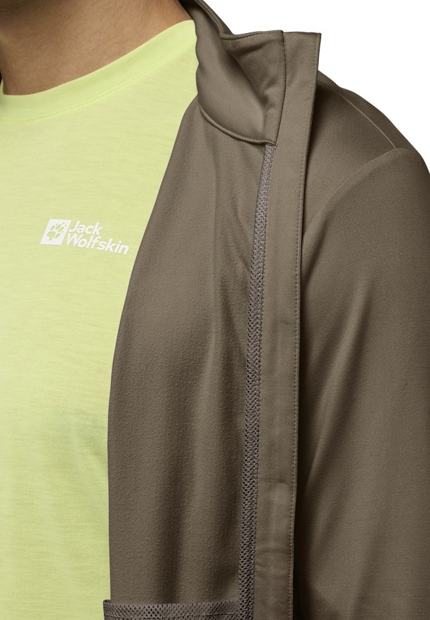 Jack Wolfskin Prelight Trail Fz Jassen Heren Koffie | 39561210