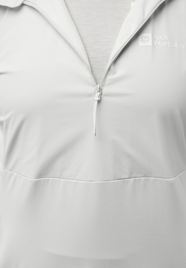 Jack Wolfskin Prelight Trail Hoody T-shirts Dames Grijs | 46898337