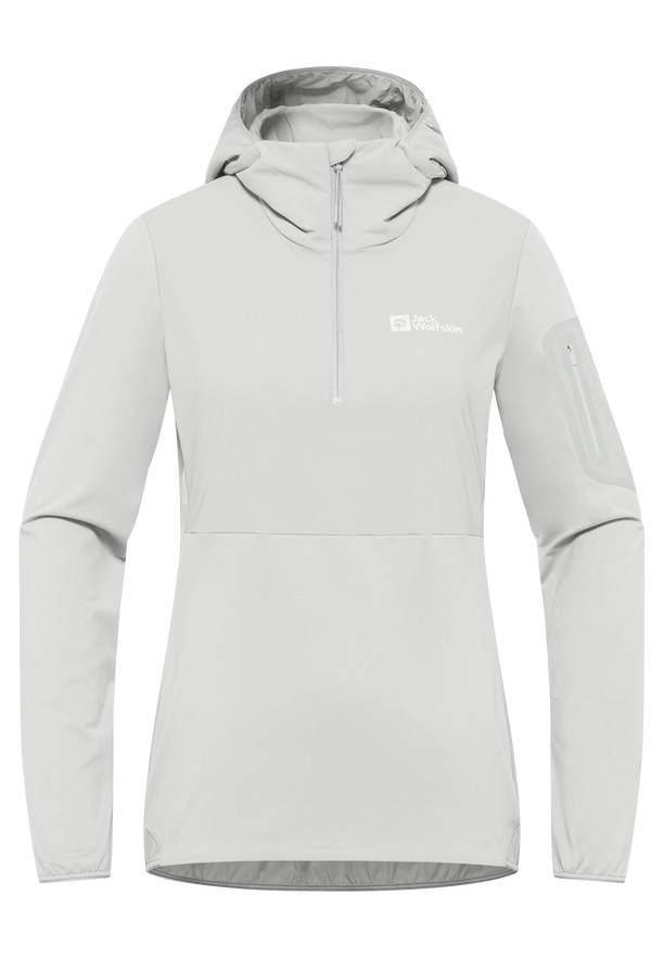Jack Wolfskin Prelight Trail Hoody T-shirts Dames Grijs | 46898337
