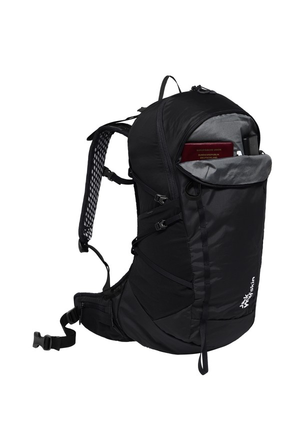 Jack Wolfskin Prelight Vent 25 S-l Wandelrugzak Dames Zwart | 31124533