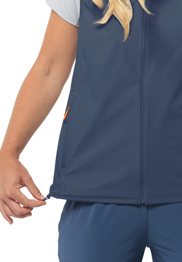 Jack Wolfskin Prelight Vest Dames Blauw | 74763402