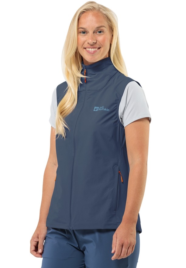 Jack Wolfskin Prelight Vest Dames Blauw | 74763402