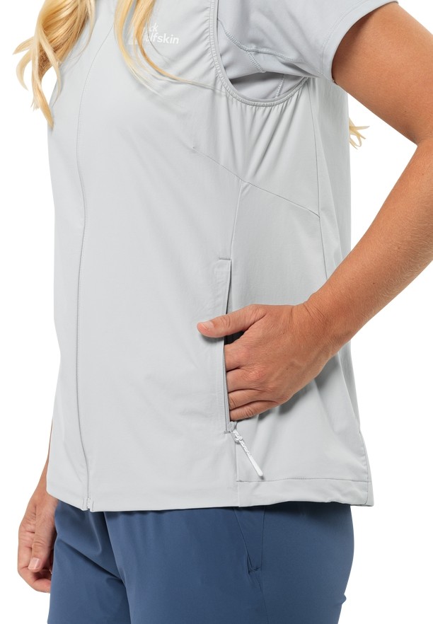 Jack Wolfskin Prelight Vest Dames Grijs | 33890660