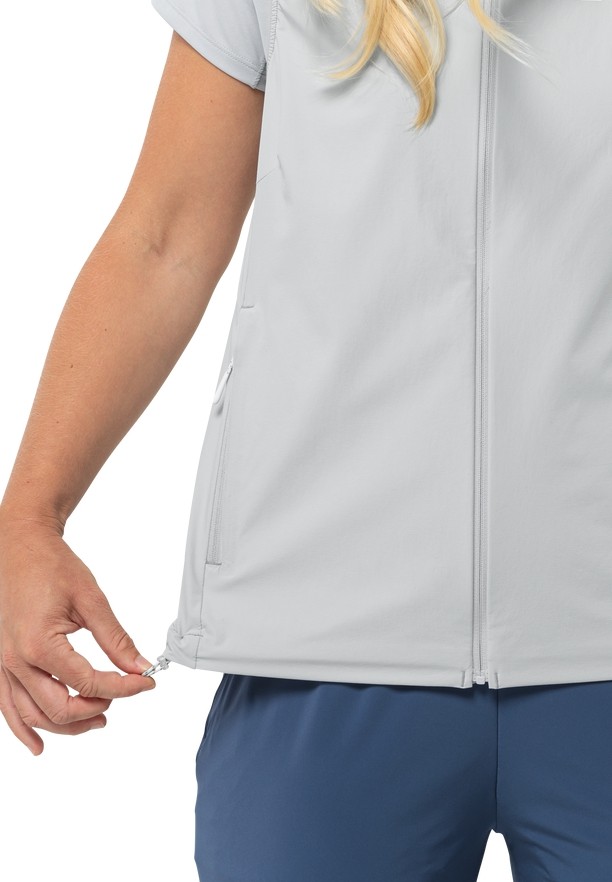 Jack Wolfskin Prelight Vest Dames Grijs | 33890660
