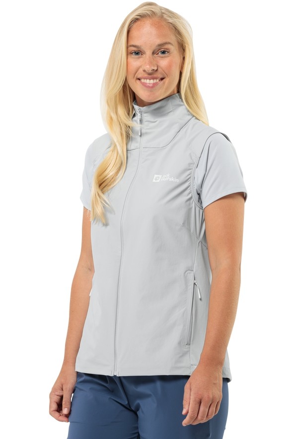 Jack Wolfskin Prelight Vest Dames Grijs | 33890660