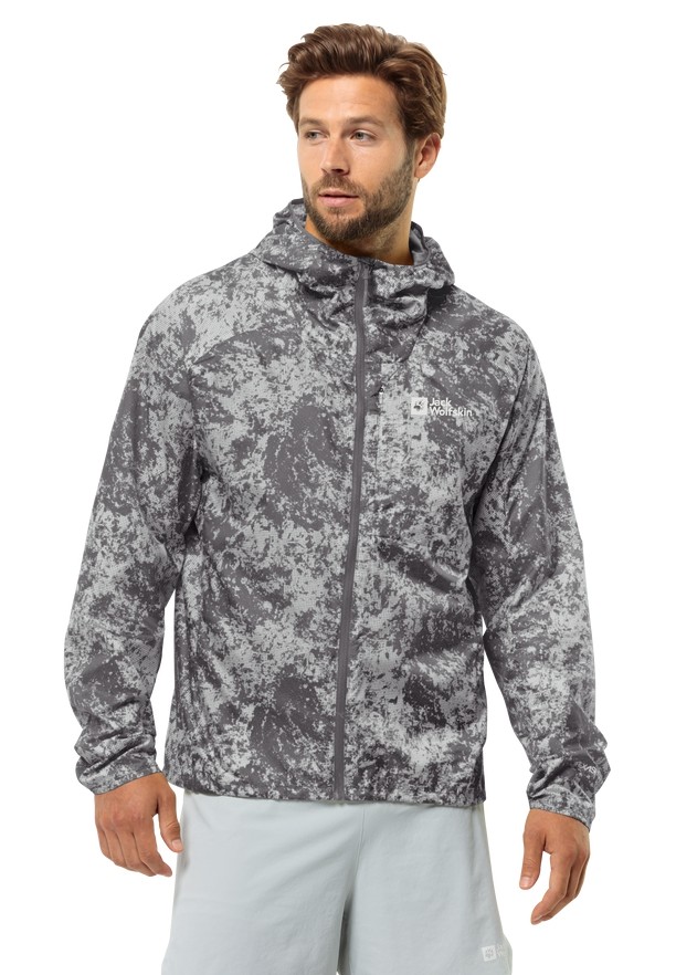 Jack Wolfskin Prelight Wind Jassen Heren Grijs | 81292498