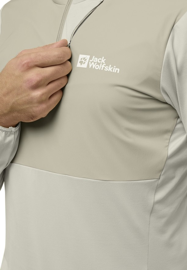 Jack Wolfskin Prelightrail Hoody T-shirts Heren Grijs | 22633633