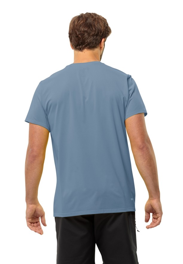Jack Wolfskin Prelightrail T-shirts Heren Blauw | 38190795