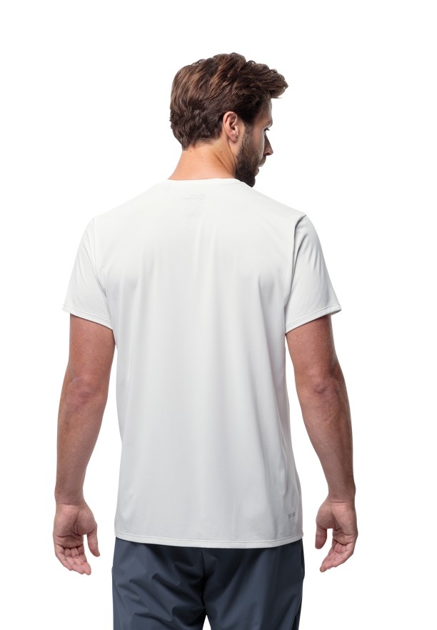 Jack Wolfskin Prelightrail T-shirts Heren Wit | 95981739