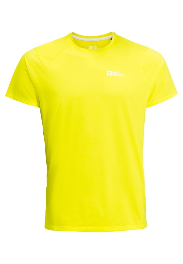 Jack Wolfskin Prelightrail T-shirts Heren Geel | 91256042