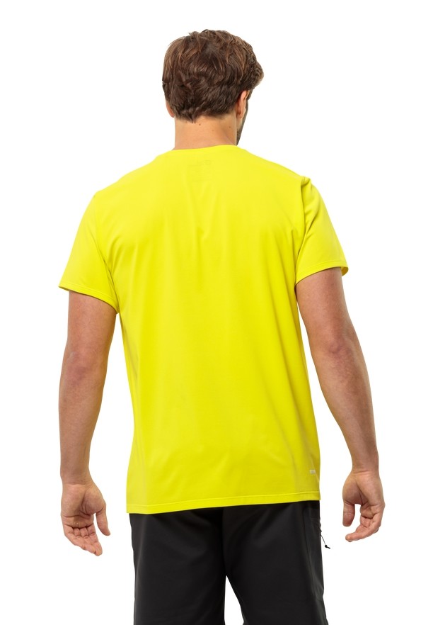 Jack Wolfskin Prelightrail T-shirts Heren Geel | 91256042