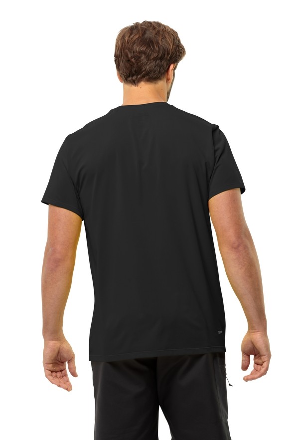 Jack Wolfskin Prelightrail T-shirts Heren Zwart | 27650956