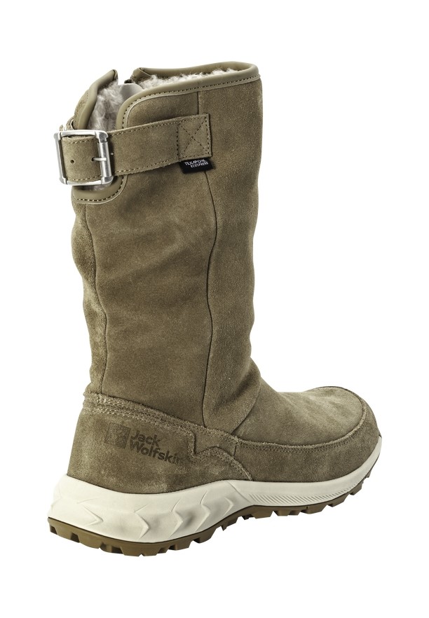 Jack Wolfskin Queenstown Texapore Boot H Winterlaarzen Dames Olijfgroen | 43361092