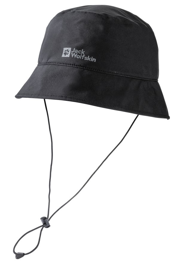 Jack Wolfskin Rain Bucket Hoed Heren Zwart | 68805164