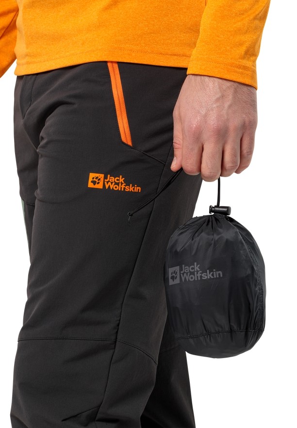 Jack Wolfskin Rainy Day Broek Heren Zwart | 12169595