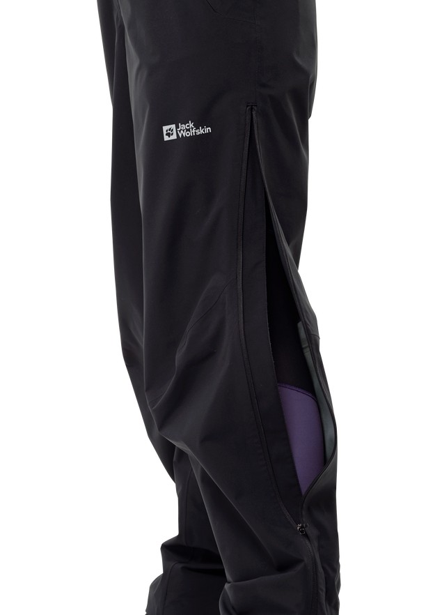 Jack Wolfskin Rainy Days 3l Broek Dames Zwart | 57467296