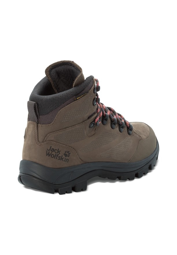 Jack Wolfskin Rebellion Texapore Mid Wandelschoenen Dames Bruin | 69118532