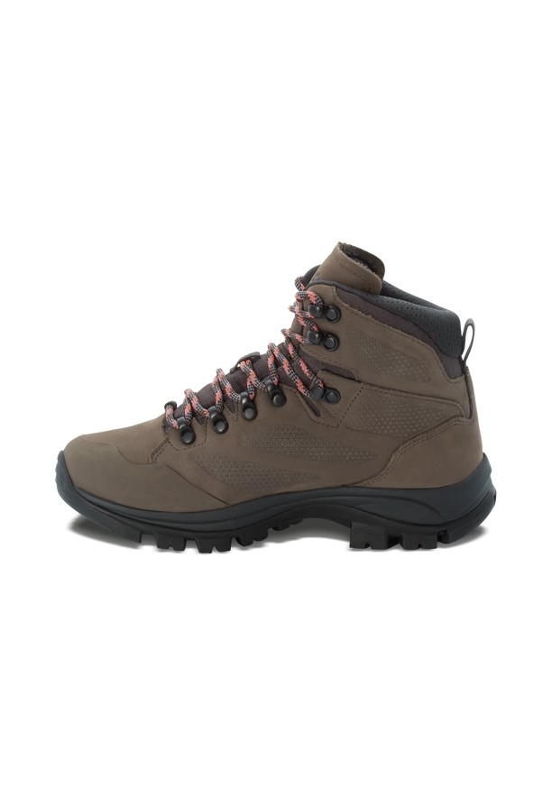 Jack Wolfskin Rebellion Texapore Mid Wandelschoenen Dames Bruin | 69118532
