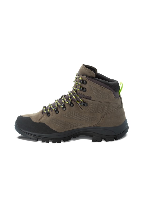 Jack Wolfskin Rebellion Texapore Mid Wandelschoenen Heren Khaki | 54342682