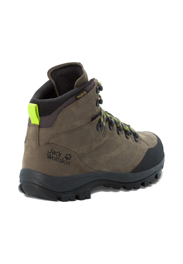 Jack Wolfskin Rebellion Texapore Mid Wandelschoenen Heren Khaki | 54342682