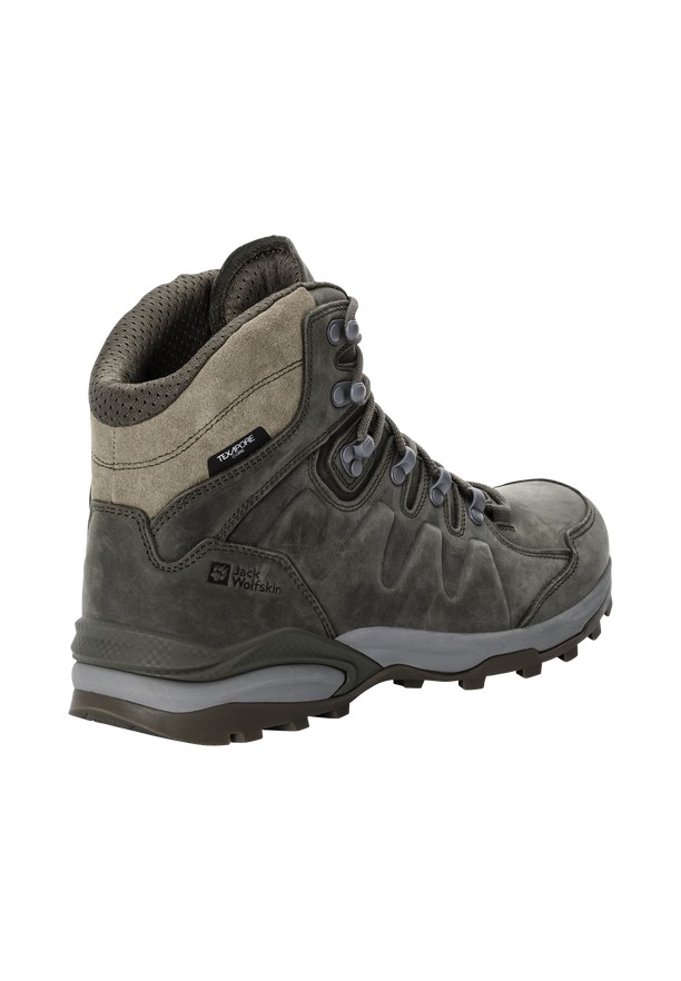 Jack Wolfskin Refugio Prime Texapore Mid Wandelschoenen Heren Koffie | 78205307