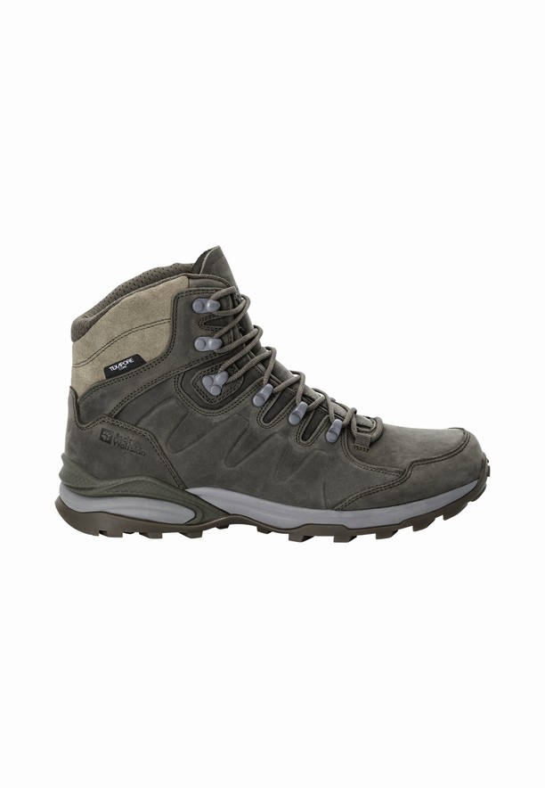 Jack Wolfskin Refugio Prime Texapore Mid Wandelschoenen Heren Koffie | 78205307