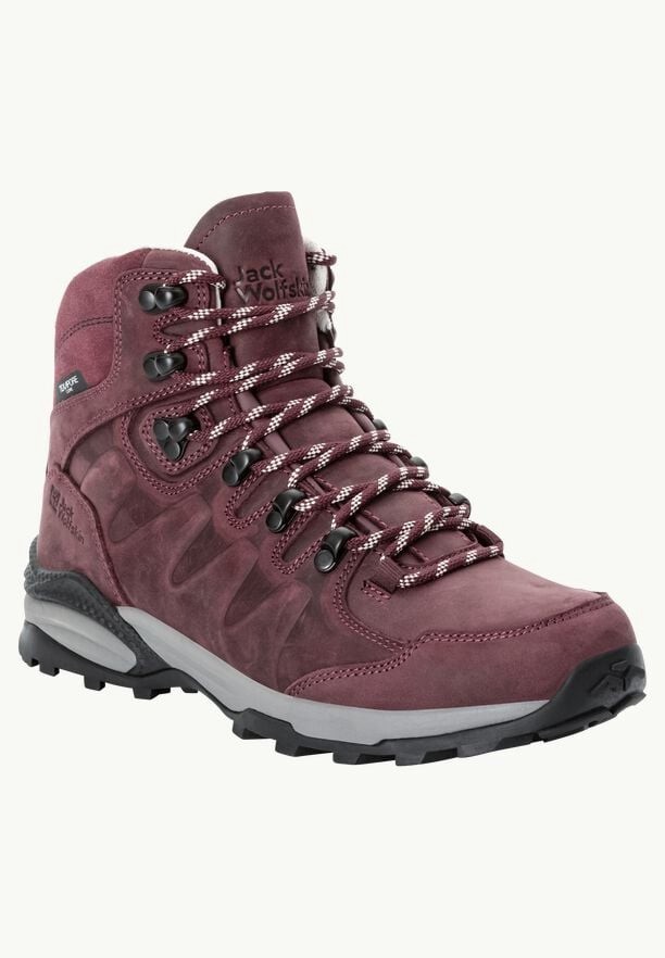 Jack Wolfskin Refugio Prime Texapore Mid Wandelschoenen Dames Bordeaux | 95353413