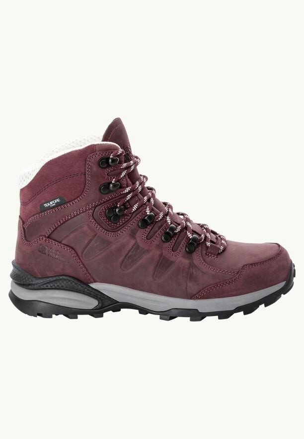 Jack Wolfskin Refugio Prime Texapore Mid Wandelschoenen Dames Bordeaux | 95353413