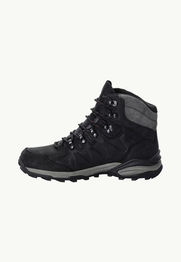 Jack Wolfskin Refugio Prime Texapore Mid Wandelschoenen Dames Zwart | 15477381