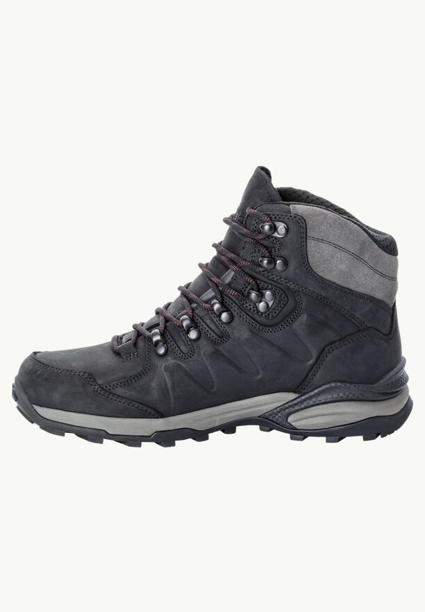 Jack Wolfskin Refugio Prime Texapore Mid Wandelschoenen Dames Zwart | 15477381